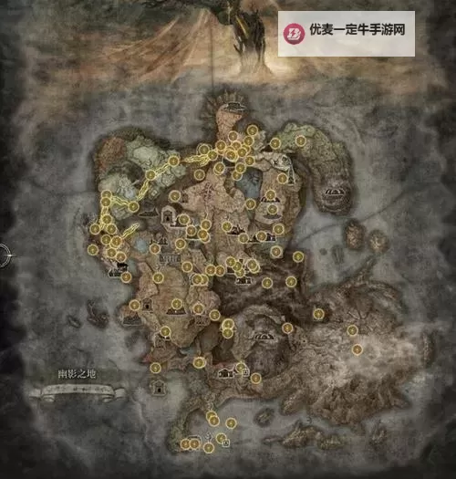 《艾尔登法环》黄金树之影DLC开荒必拿幽影树碎片位置分享图1