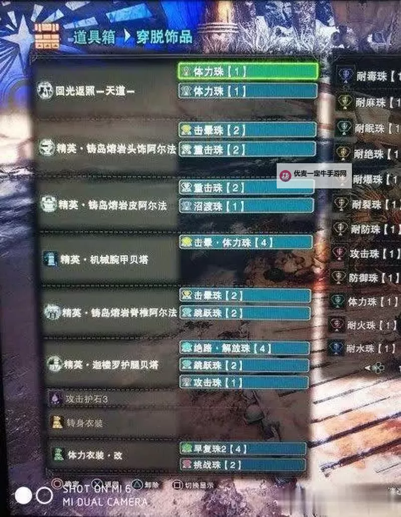 《怪物猎人世界》冰原13.5版贯通重弩配装汇总图1