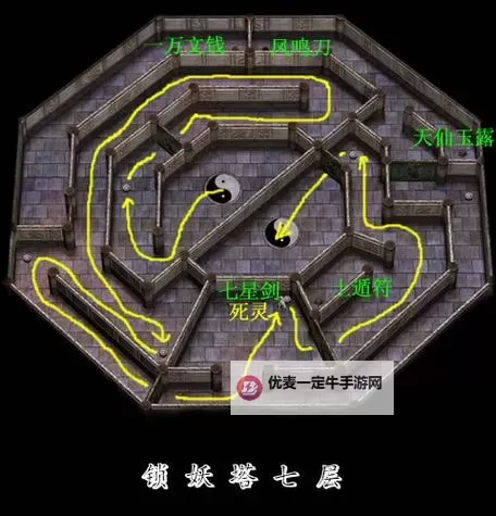 《洛川群侠传》天龙教迷宫攻略及注意事项 天龙教迷宫怎么过图1