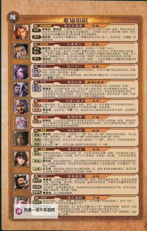 《英雄立志传三国志》武将详细信息一览表分享 武将三魂、卡牌信息整理图2
