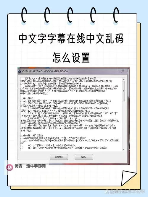 如何解决中文字乱码在线观看2021的常见问题与解决方案图2