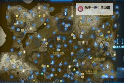 《塞尔达传说王国之泪》全152个神庙位置与解谜攻略 全神庙宝箱收集教程图1