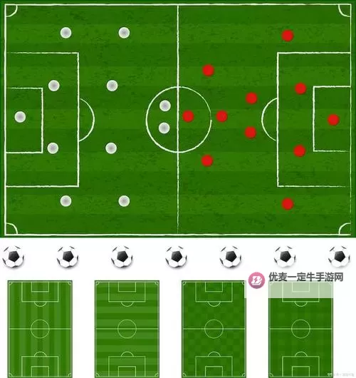 足球大玩家阵型推荐：4-4-2平行图1