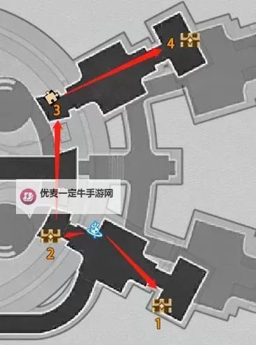 《崩坏星穹铁道》黑塔空间站基座舱全宝箱收集图1