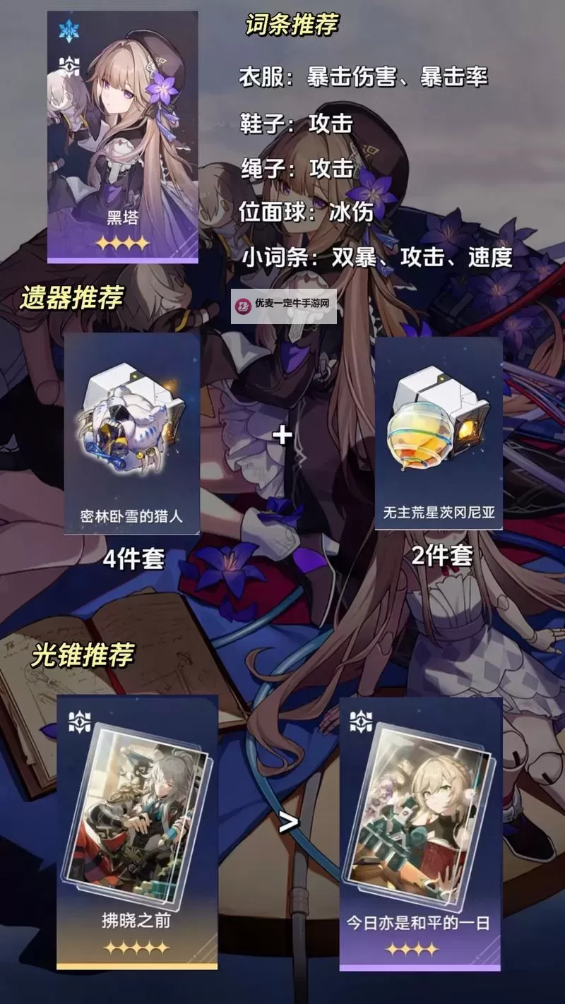 《崩坏星穹铁道》虚构叙事黑塔满星攻略 崩坏星穹铁道黑塔培养攻略图1