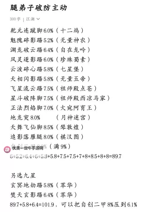 《这就是江湖》玩家心得总结分享图1