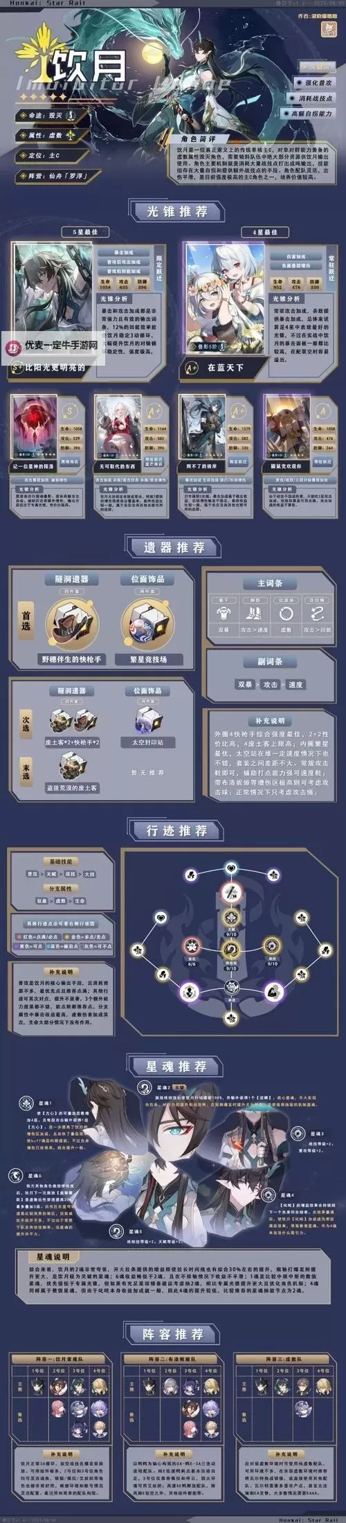 《崩坏星穹铁道》2.0丹恒饮月培养攻略图1