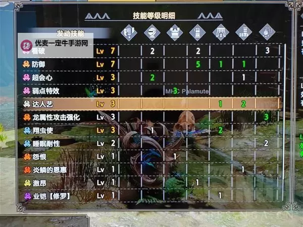 《怪物猎人崛起》曙光攻7斩斧配装分享图1