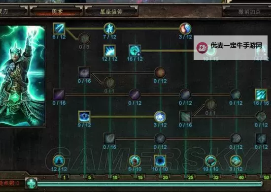 《恐怖黎明》技能专精及星座模拟器 加点模拟器图1