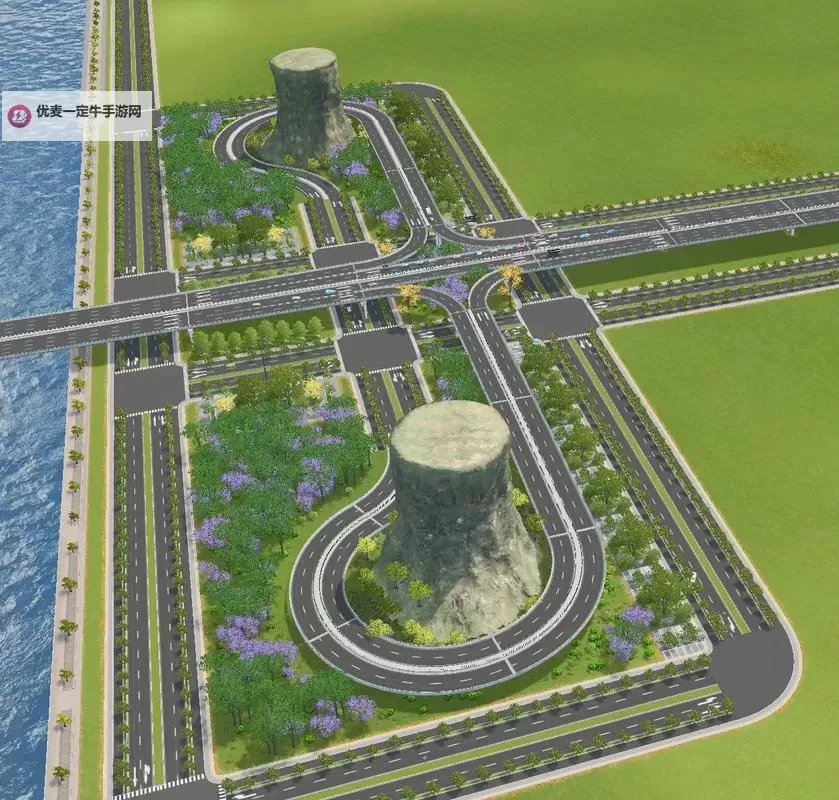 城市天际线 画完美圆环道路图文教程图1