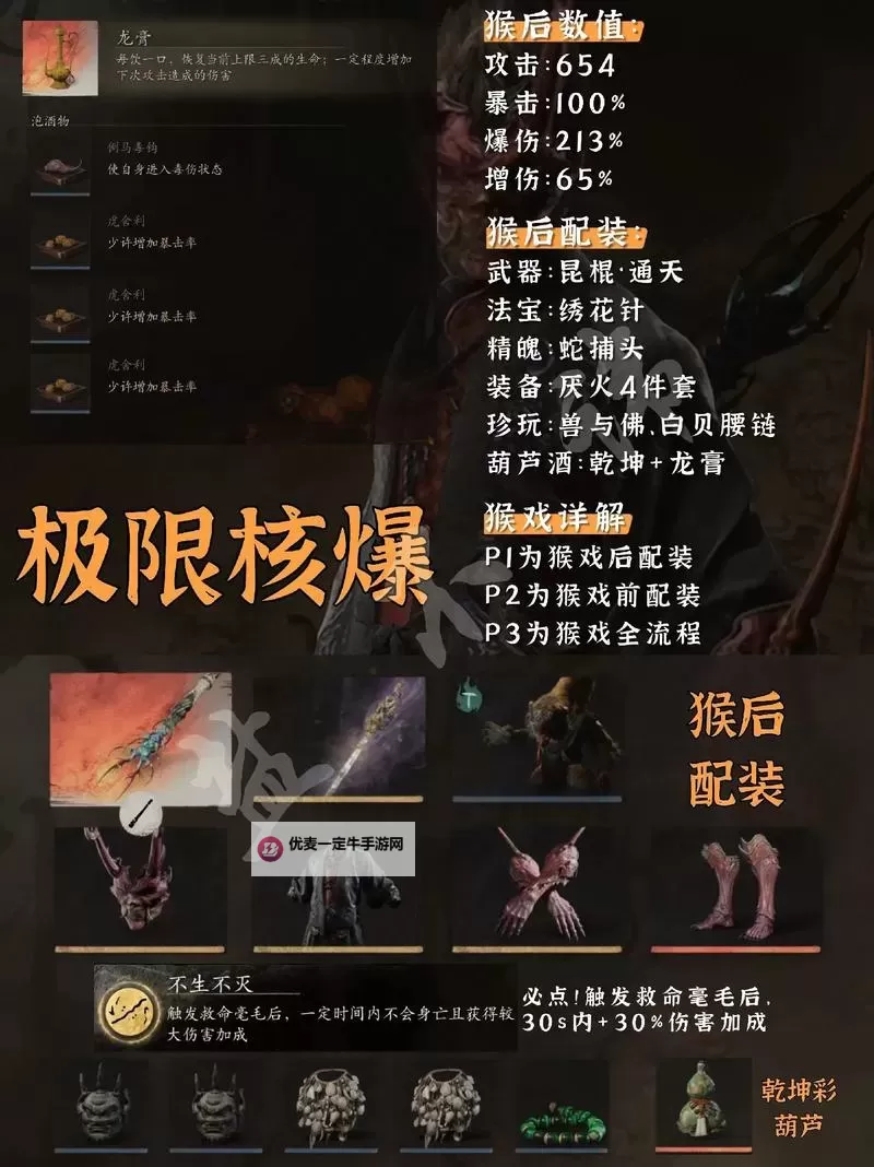 《黑神话悟空》坦克流配装玩法推荐图1