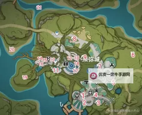 《原神》全键纹宝箱收集指南 键纹宝箱位置一览图1