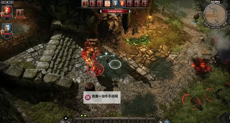 神界3:原罪 第二章冰雪天地城堡进入方法图1