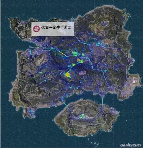 《绝地求生大逃杀》跳伞位置推荐与分析 在哪跳伞好图1