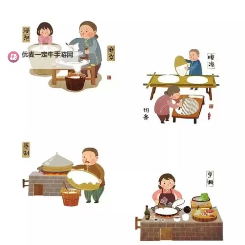 男女一起努力做豆浆怎么画：详细步骤与技巧指导图1