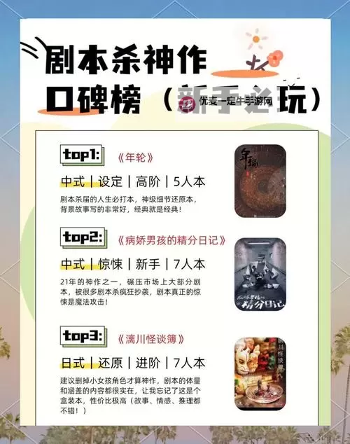 五大剧本杀类游戏合集 有哪些好玩的剧本杀类游戏图1