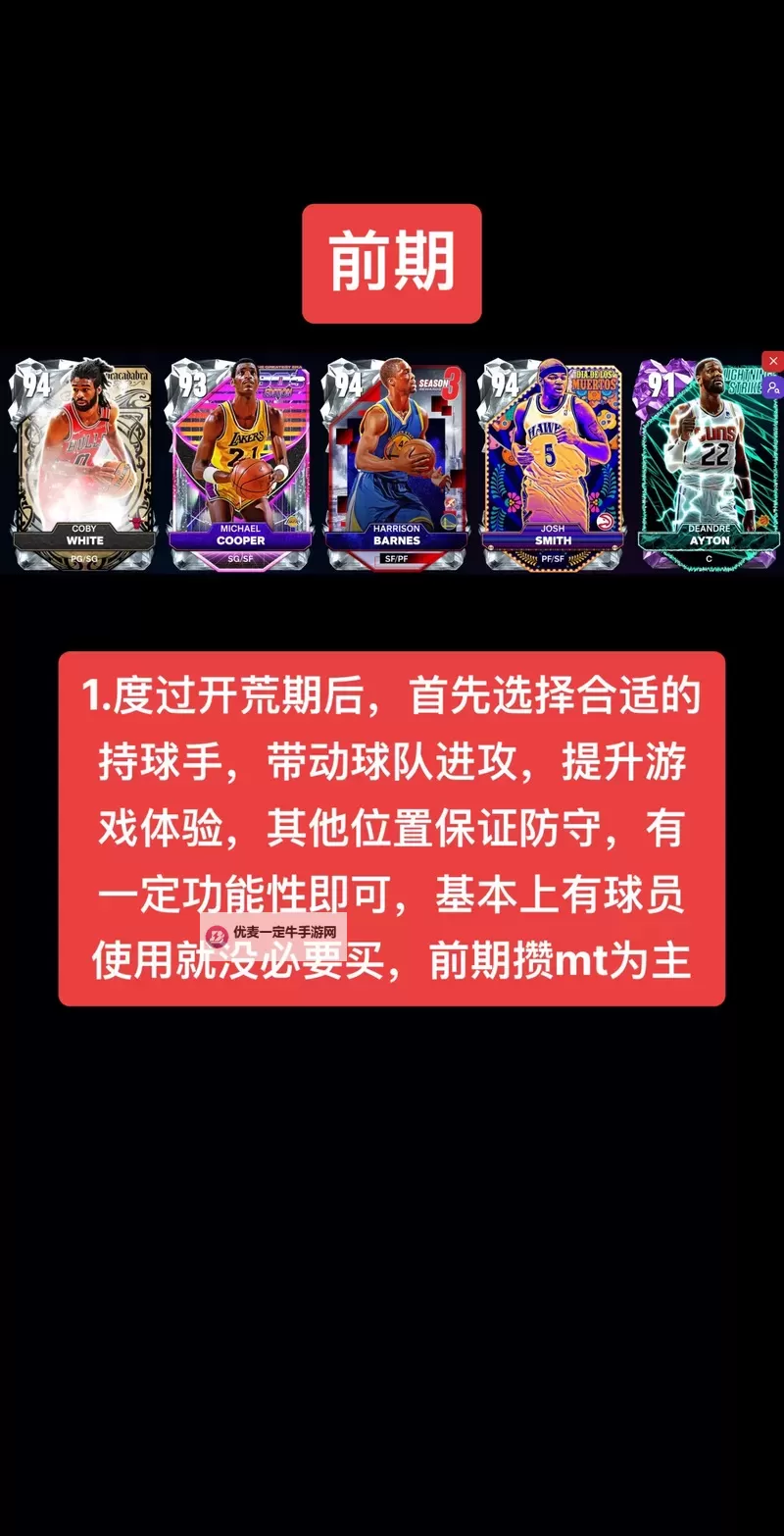 《NBA 2K20》MT模式阵容分享 MT模式用什么阵容图1