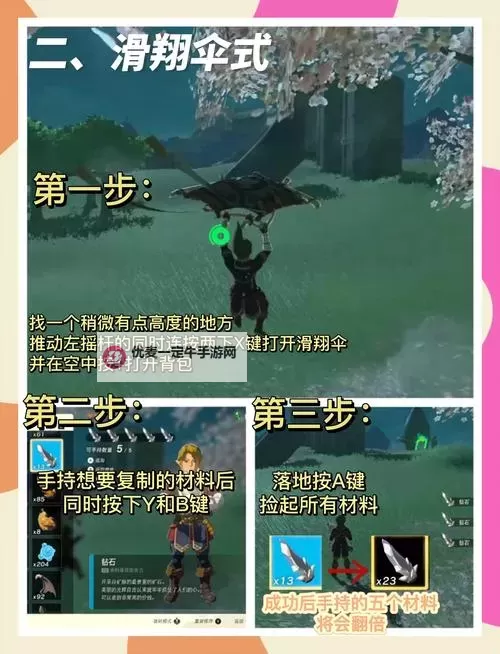 《塞尔达传说王国之泪》刷钱及道具复制教程图1