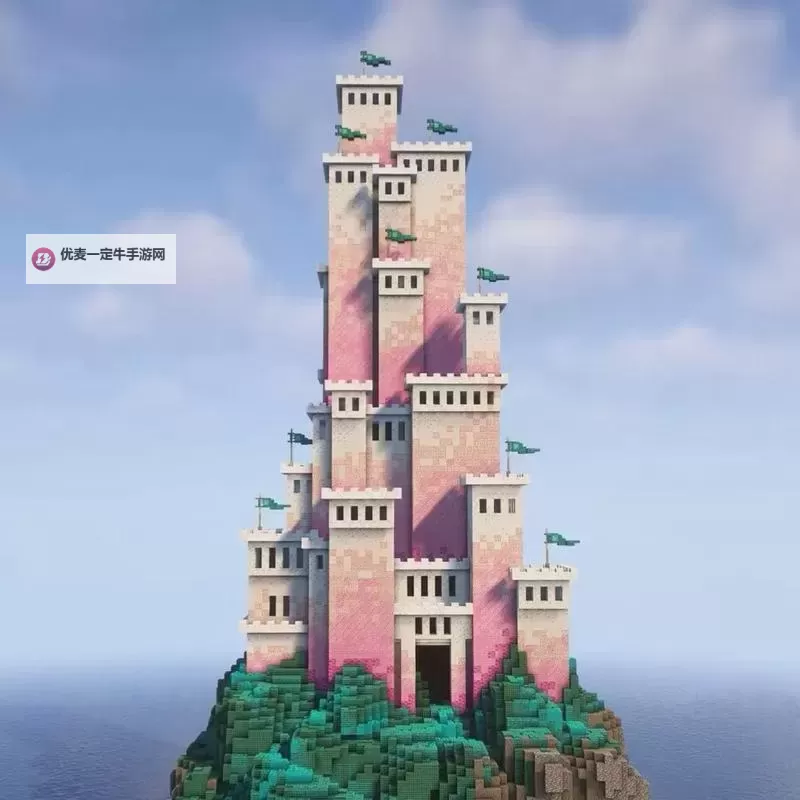 《我的世界》精美大型城堡图文介绍 我的世界精美城堡图1