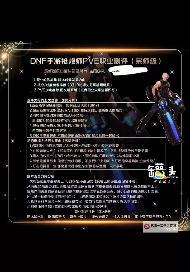 《地下城与勇士手游(DNF手游)》漫游枪手PK技巧分享 漫游枪手连招推荐图1